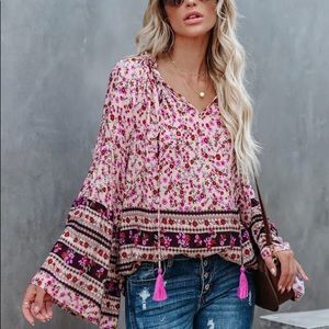 Vici boho blouse NIB